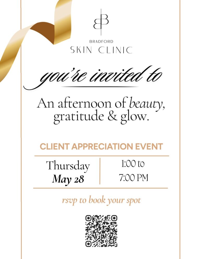 Bradford Skin Clinic Client Appreciation Event